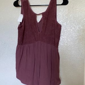 Brand new dark purple top